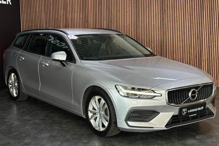 Sølv Volvo V60 fra 2018