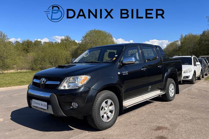 Sort Toyota HiLux fra 2008