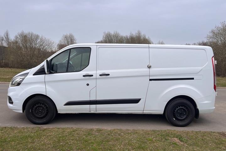 Hvid Ford Transit Custom 300 L2 fra 2019