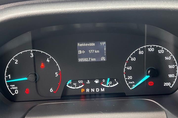 Hvid Ford Transit Custom 300 L2 fra 2019