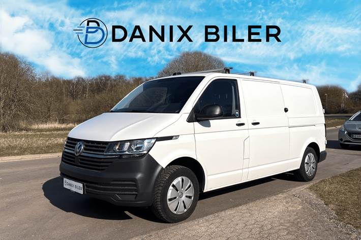 Gul VW Transporter fra 2021