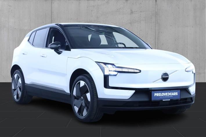 Hvid Volvo EX30 fra 2024