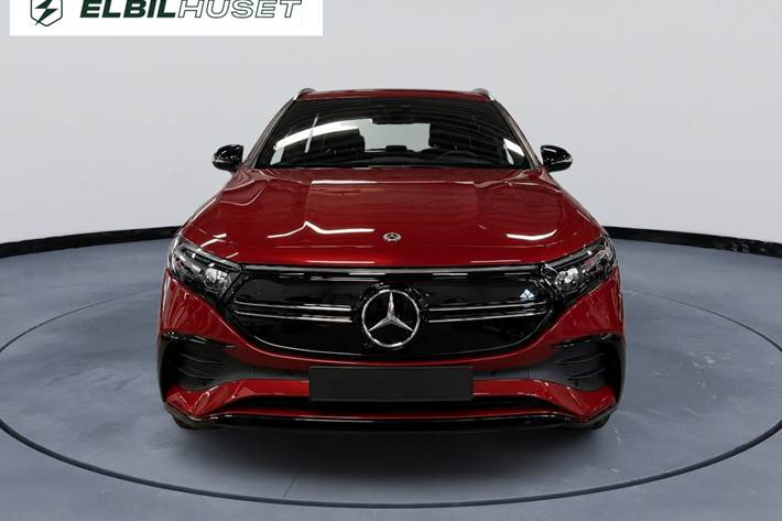 Rød Mercedes EQA250 fra 2023