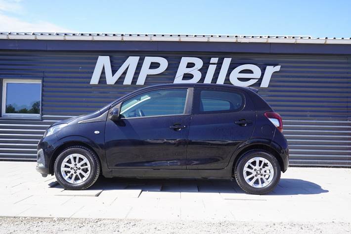 Sort Peugeot 108 fra 2019