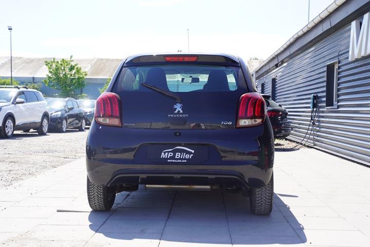 Sort Peugeot 108 fra 2019