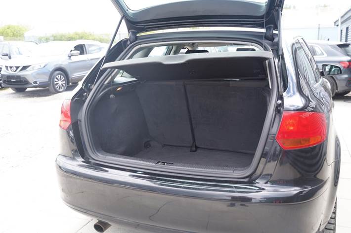 Sort Audi A3 fra 2005