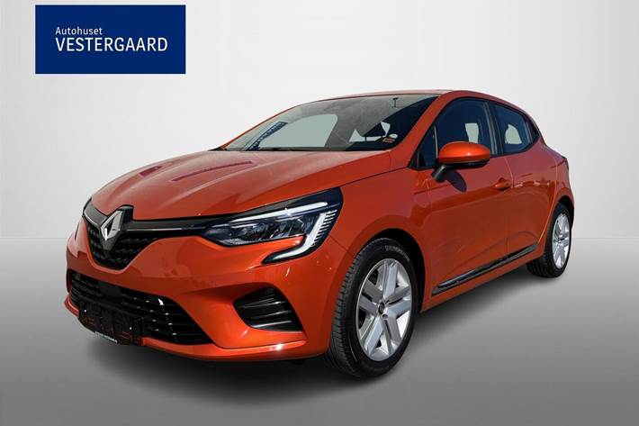 Orange Renault Clio V fra 2020