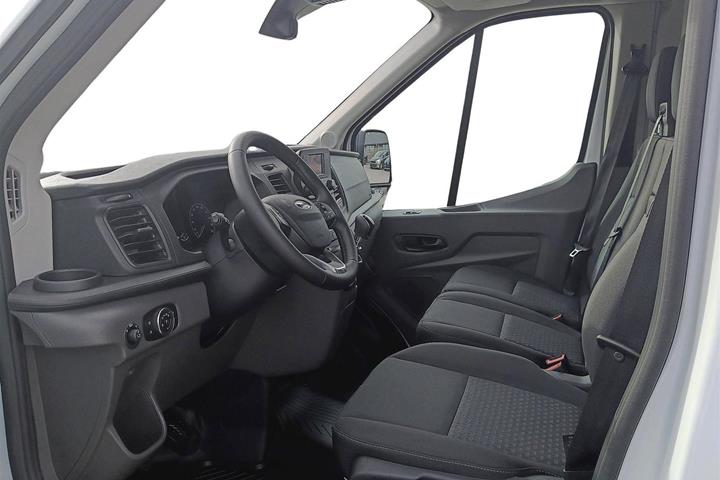 Hvid Ford Transit 350 L2 Van fra 2023