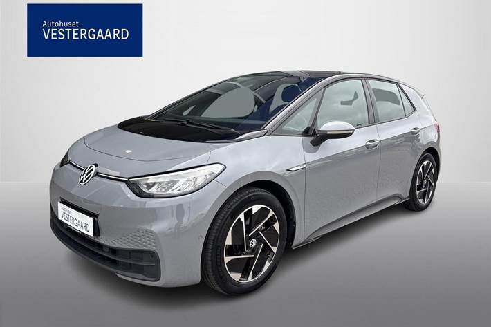 Grå VW ID.3 fra 2023