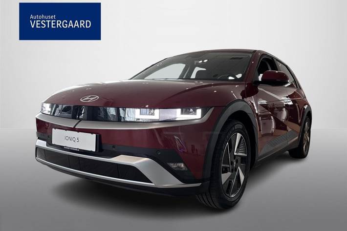 Grå Hyundai Ioniq 5 fra 2026 set udefra