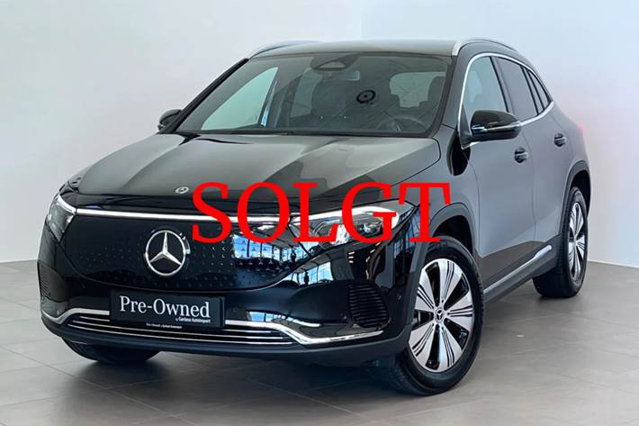 Sort Mercedes EQA300 fra 2025