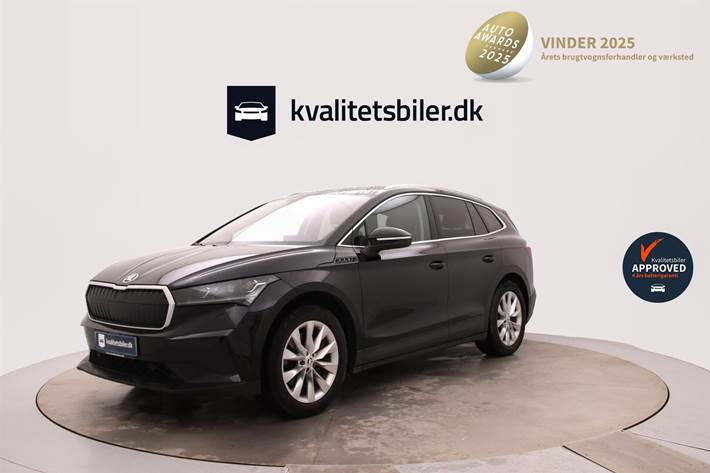 Sort Skoda Enyaq fra 2023