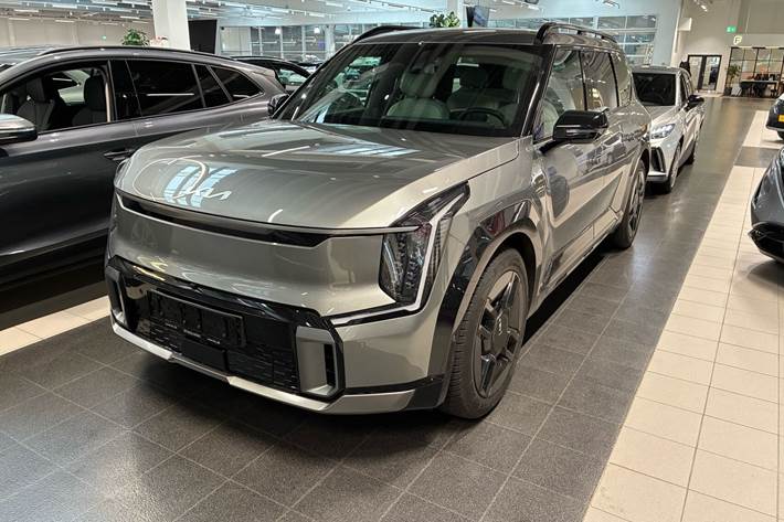 Grå Kia EV9 fra 2024