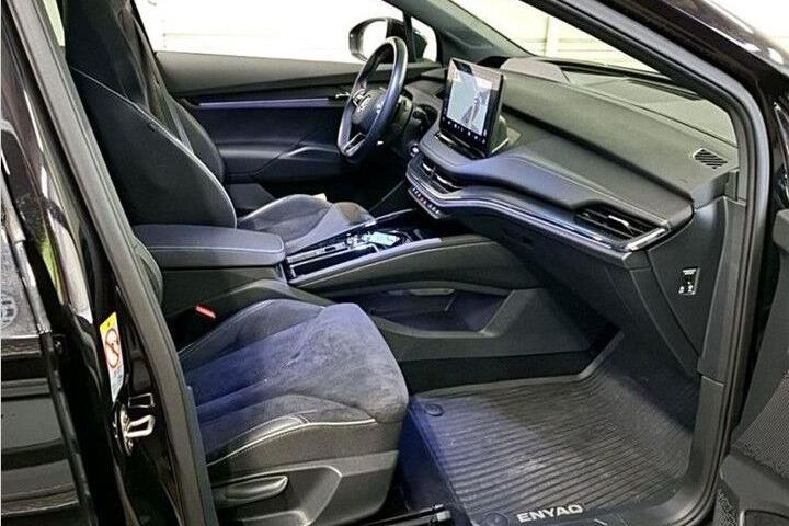 Sort Skoda Enyaq fra 2023