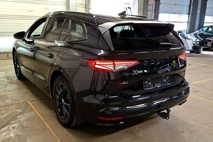 Sort Skoda Enyaq fra 2023