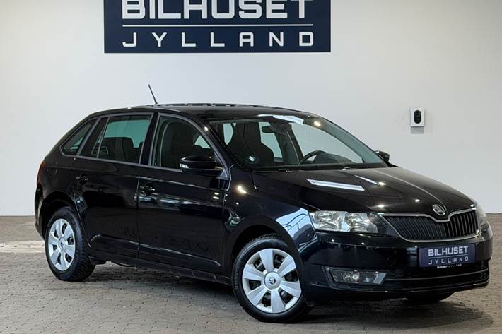 Sort Skoda Rapid fra 2017