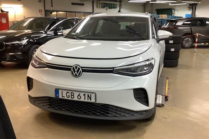 Hvid VW ID.4 fra 2022