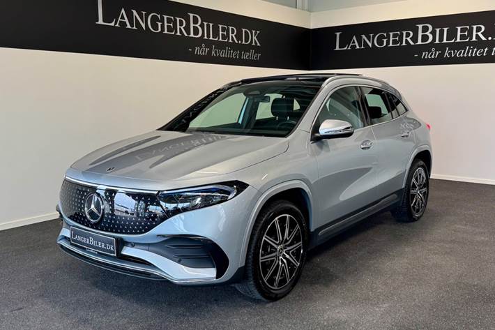 Sølv Mercedes EQA250+ fra 2025