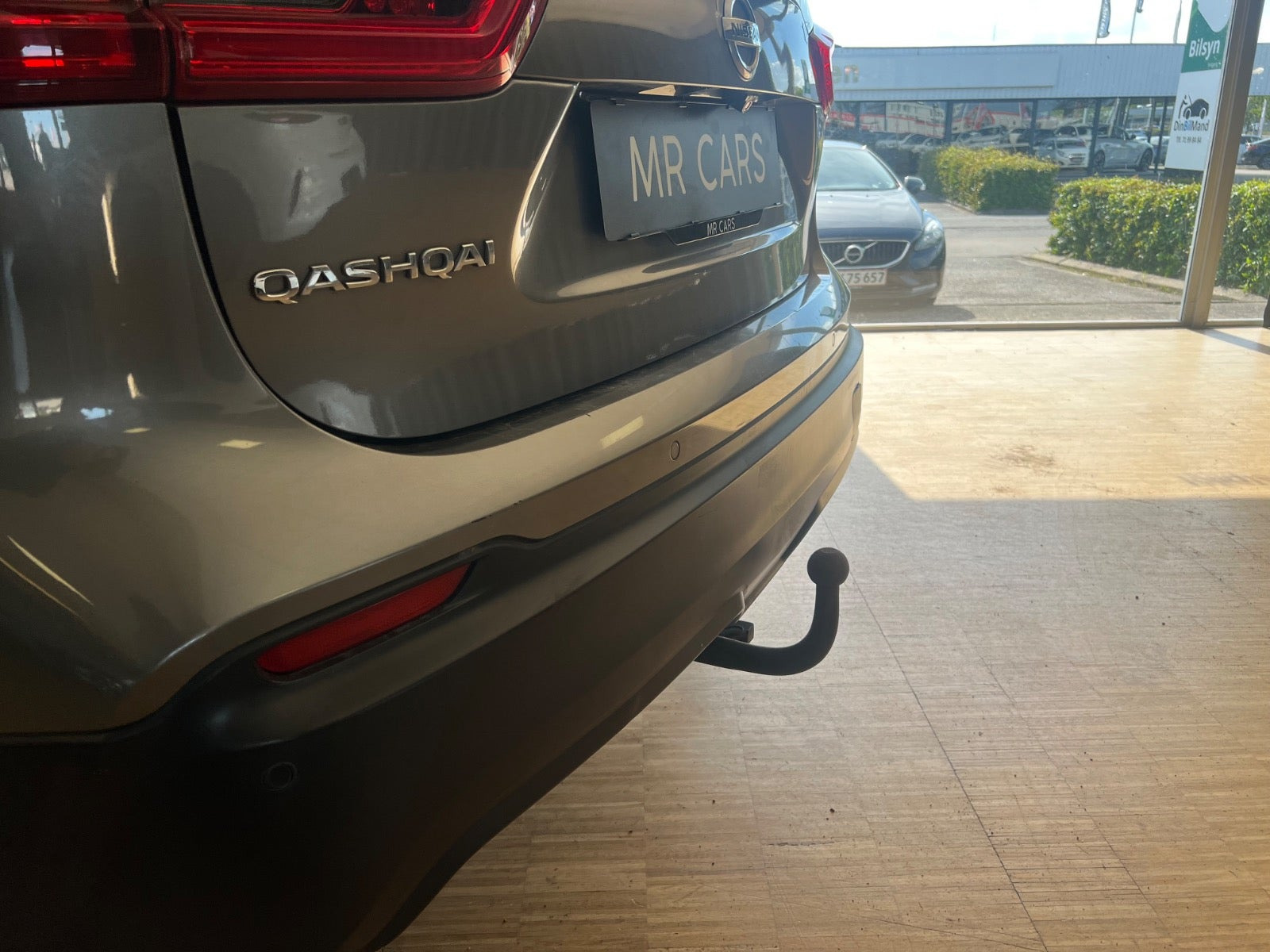 Grøn Nissan Qashqai fra 2017