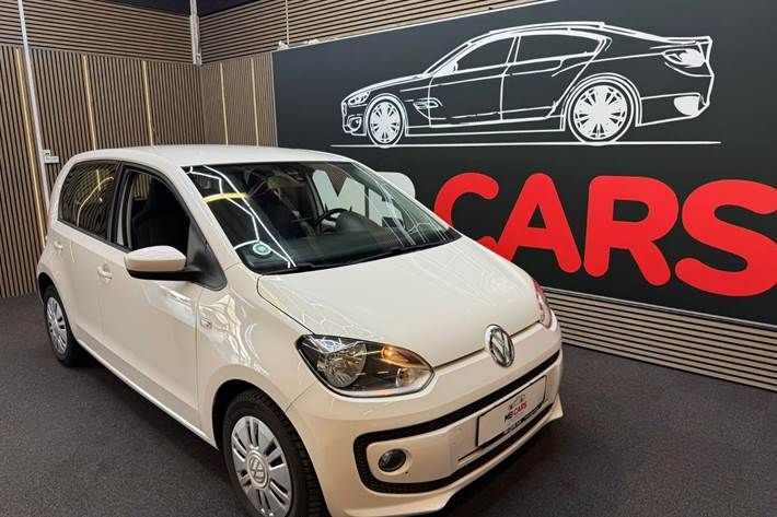 Hvid VW UP! fra 2015