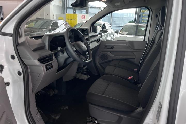 Hvid VW e-Transporter fra 2025