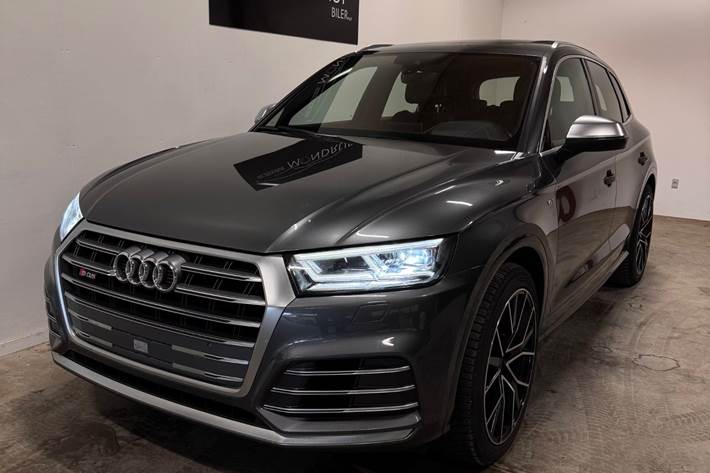 Grå Audi SQ5 fra 2017