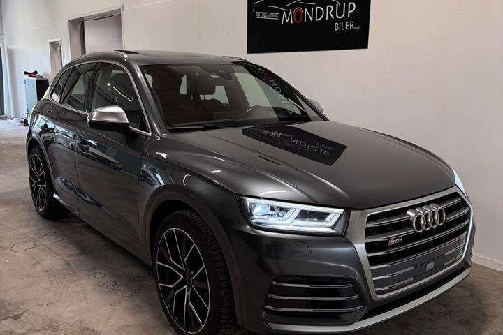 Grå Audi SQ5 fra 2017