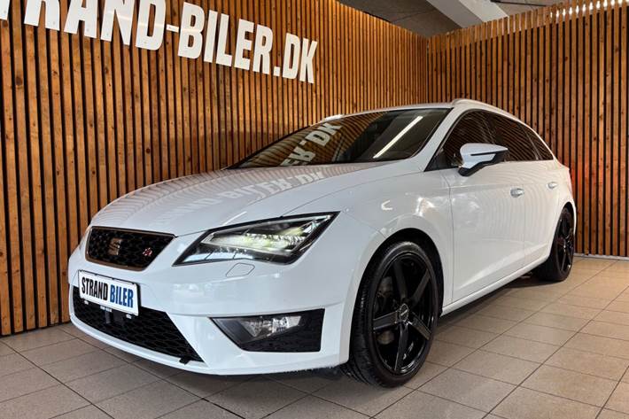Hvid Seat Leon fra 2017