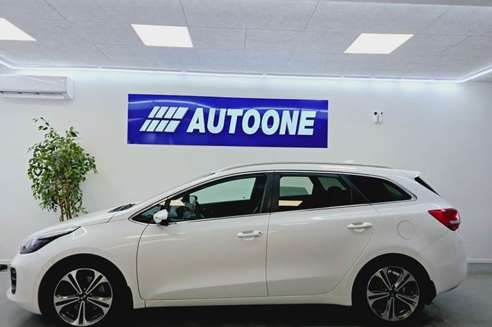 Hvid Kia Ceed fra 2018