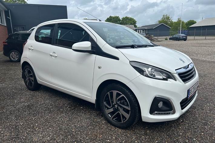 Hvid Peugeot 108 fra 2016