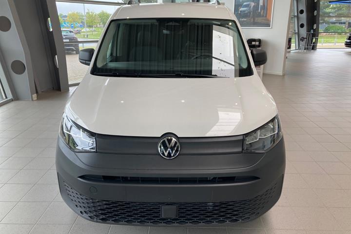 Hvid VW Caddy fra 2026