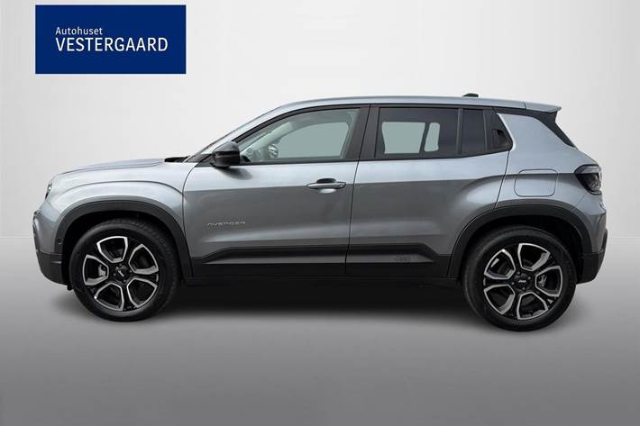 Grå Jeep Avenger fra 2025