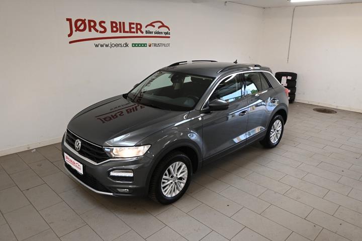 Grå VW T-Roc fra 2019