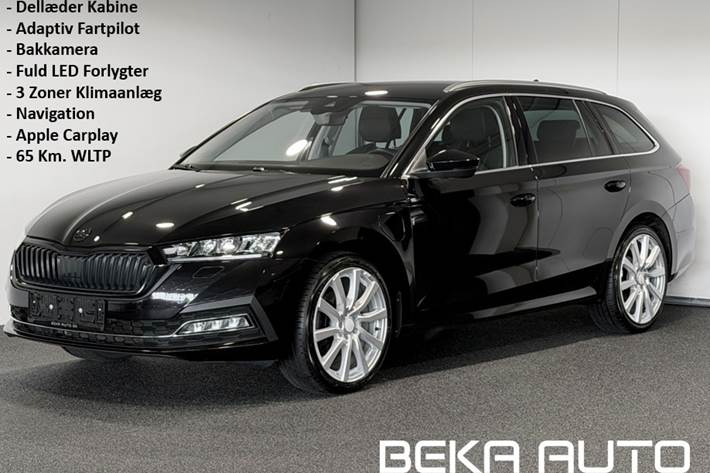 Sort Skoda Octavia fra 2023