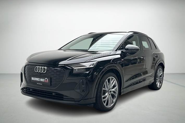 Sort Audi Q4 fra 2025