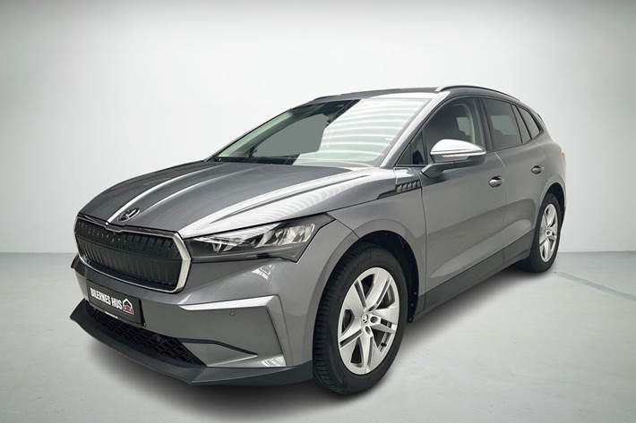 Grå Skoda Enyaq fra 2022