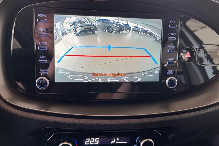 Hvid Toyota Aygo X fra 2022