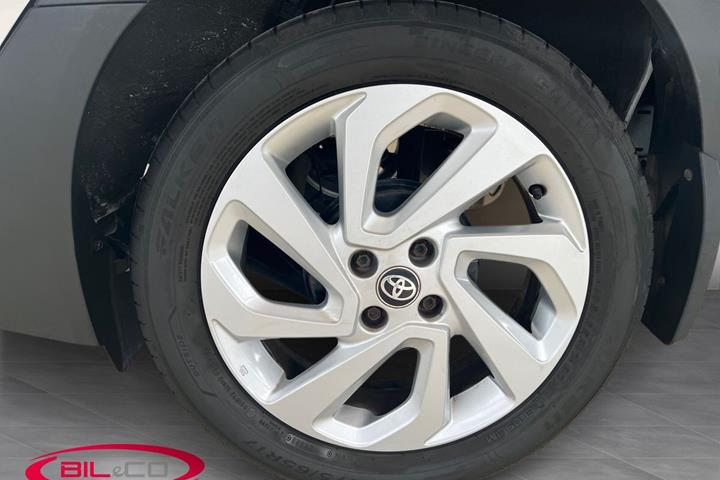 Hvid Toyota Aygo X fra 2022