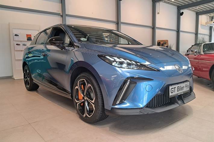 Blå MG MG4 Electric fra 2026