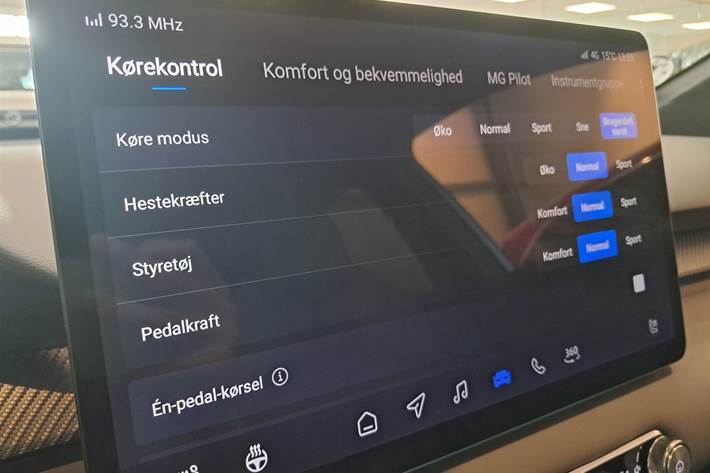 Blå MG MG4 Electric fra 2026