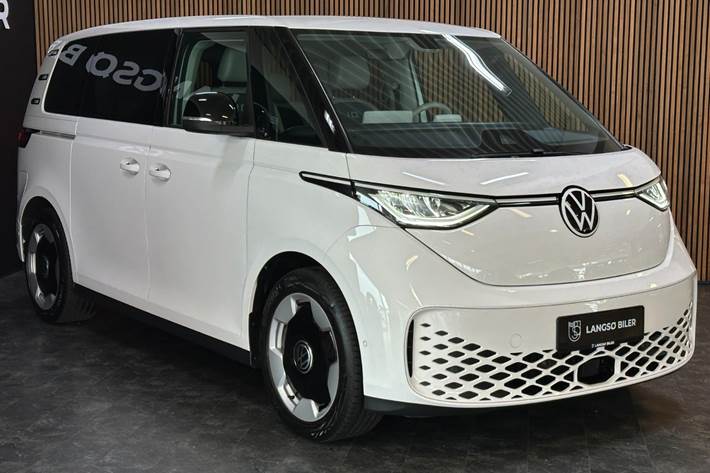 Hvid VW ID.Buzz fra 2023