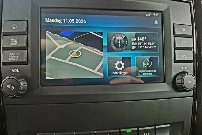 Sort Mercedes Vito 116 fra 2022
