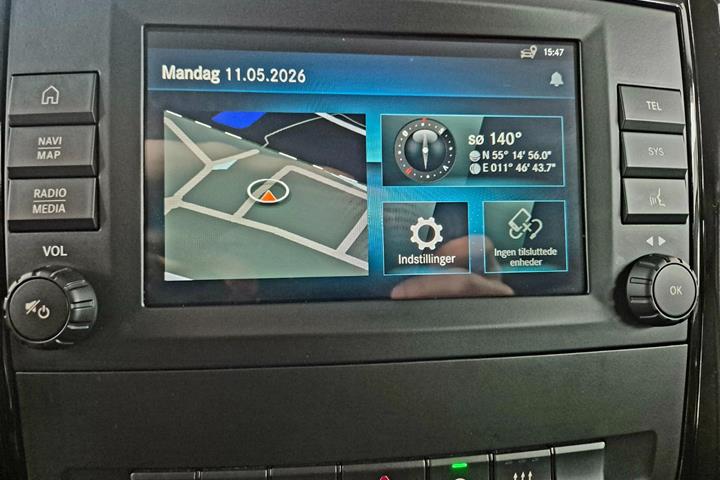 Sort Mercedes Vito 116 fra 2022
