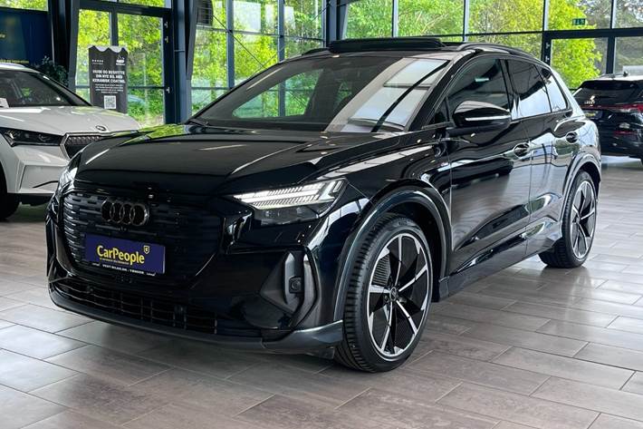 Sort Audi Q4 e-tron fra 2025
