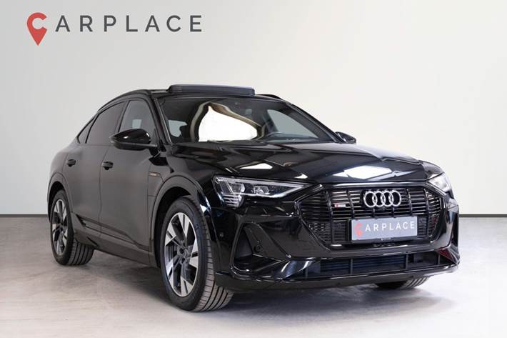 Sort Audi e-tron fra 2022