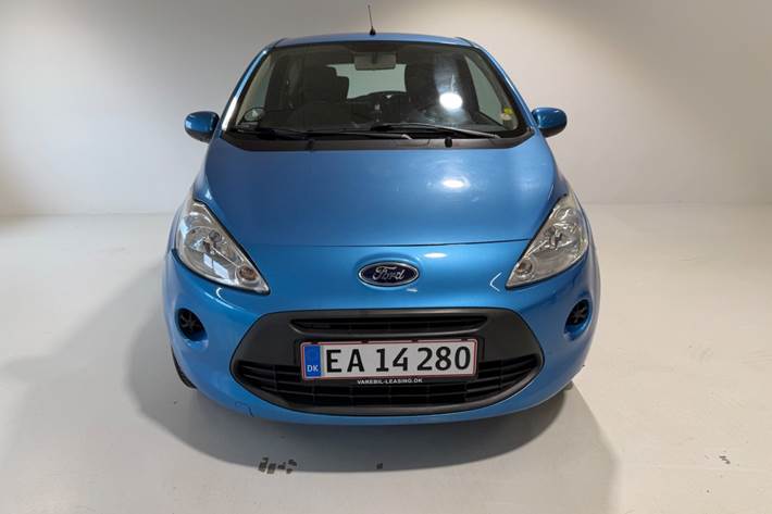 Blå Ford Ka fra 2009
