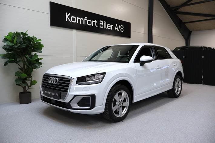 Hvid Audi Q2 fra 2018