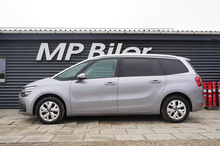 Sølv Citroën Grand C4 SpaceTourer fra 2018