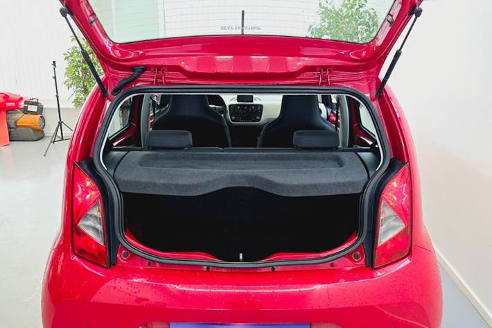 Rød Seat Mii fra 2015