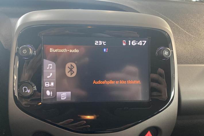 Hvid Toyota Aygo fra 2020